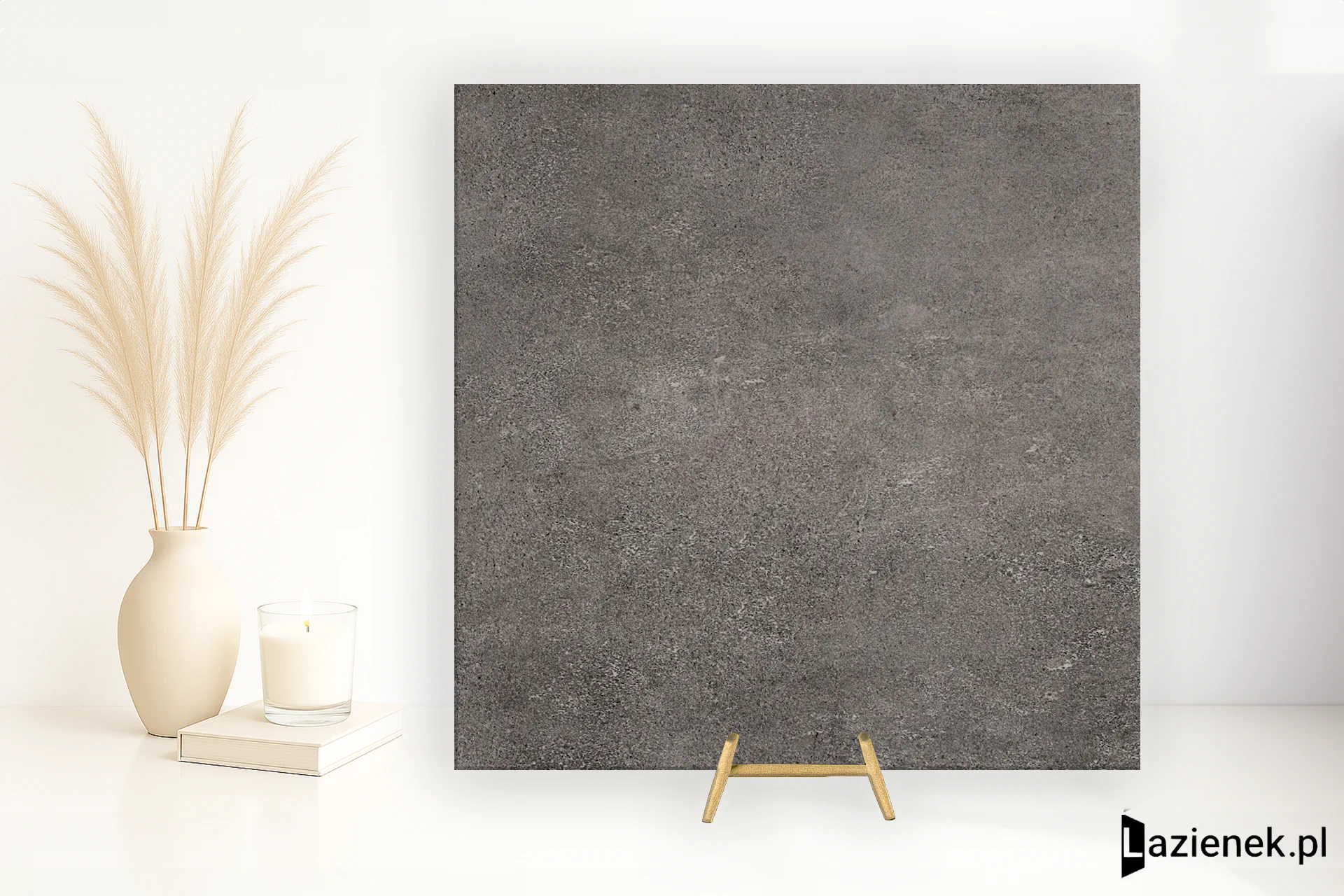 Casalgrande Padana Cemento Rasato Antracite połaczenie mat-poler 60x60 cm gr. 9 mm - płytka rektyfikowana/3740062